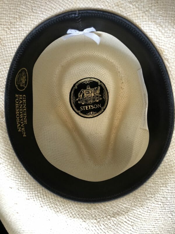 Stetson Western Hat with cover and carrier, 6 3/4 (0158)