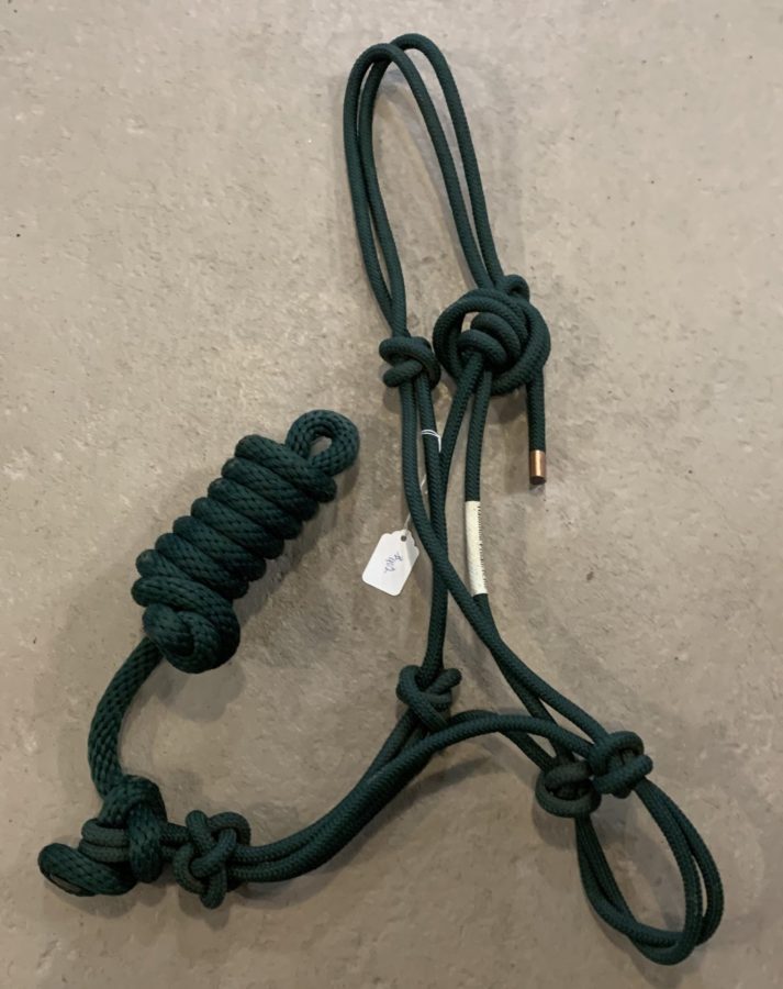 0902 Rope Halter with Lead The Trainer's Loft