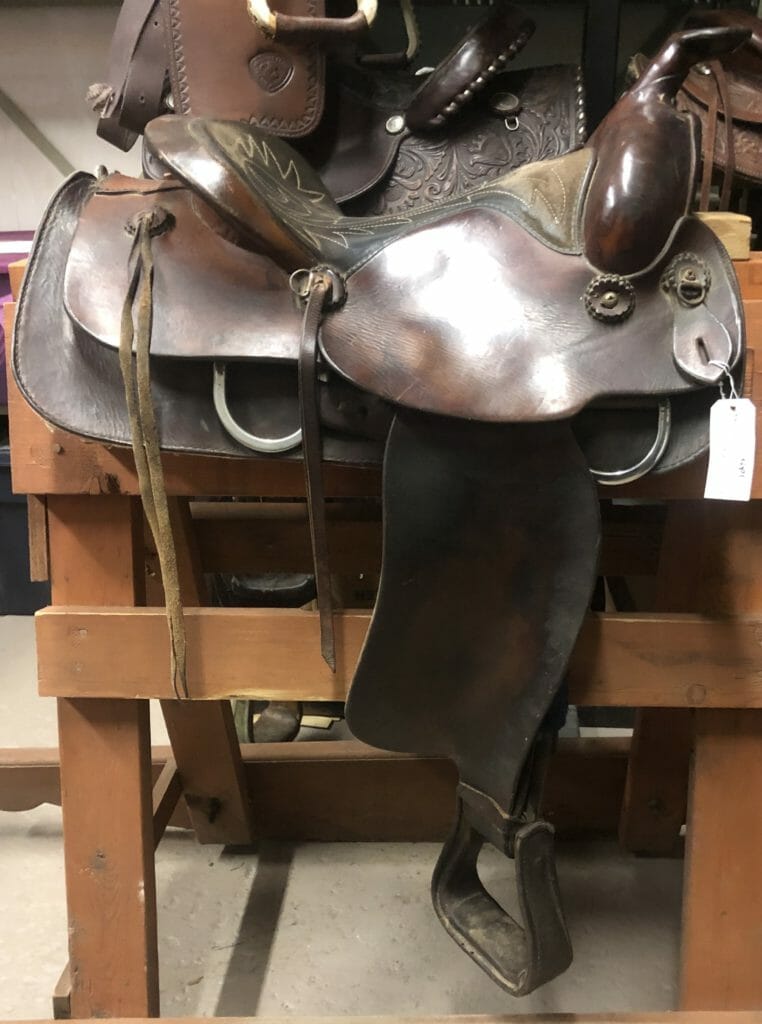 1214 Simco Western Saddle, 15" The Trainer's Loft