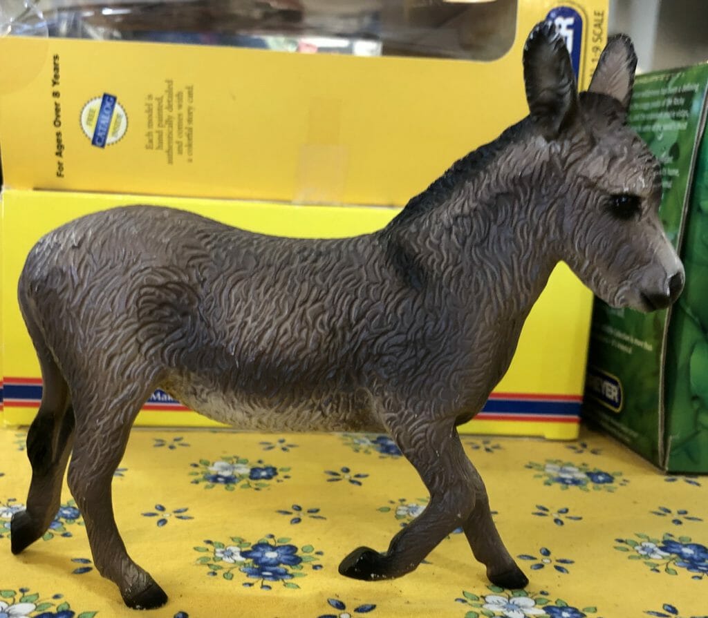0705 Breyer Miniature Sicilian Donkey, 1522