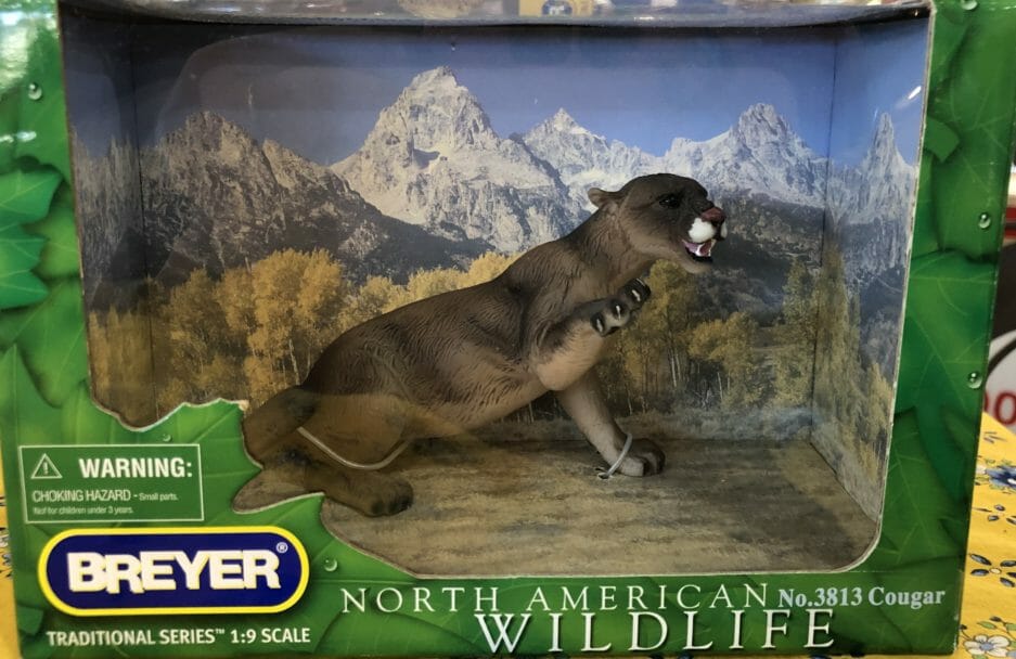 0705 Breyer North American Wildlife Cougar, No. 3813 The 0705 Breyer North American Wildlife Cougar, No. 3813 The