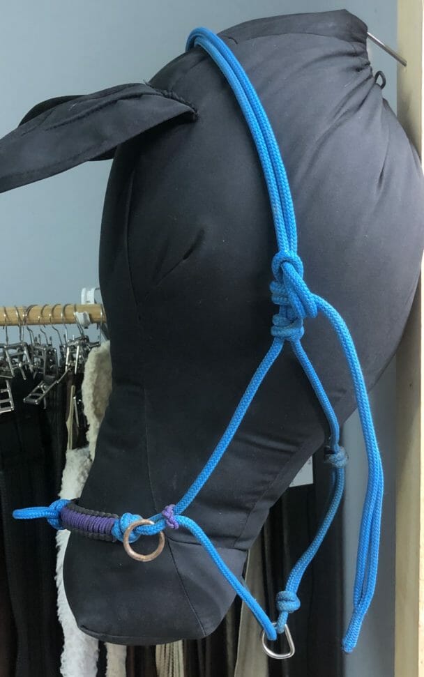 1039 Riding and Groundwork Rope Halter, OS The Trainer's Loft