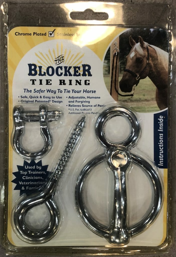 0140 Blocker Tie Ring The Trainer's Loft