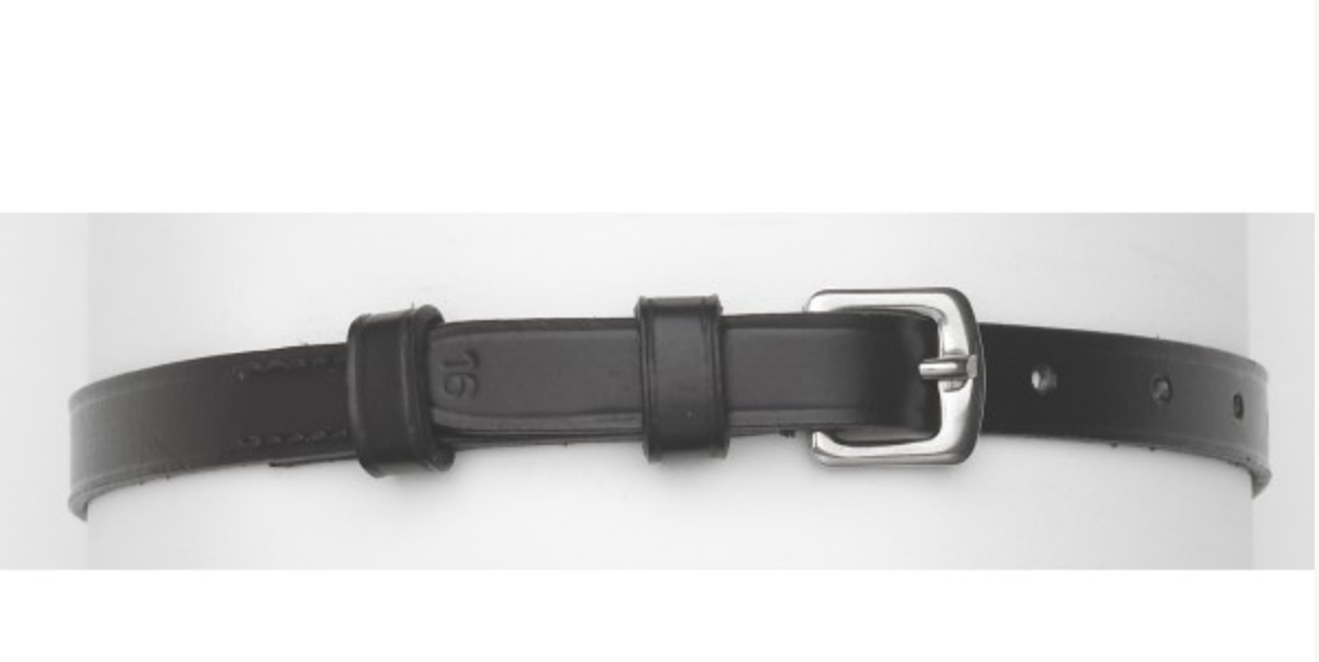 0001 Camelot Leather English Spur Straps - The Trainer's Loft