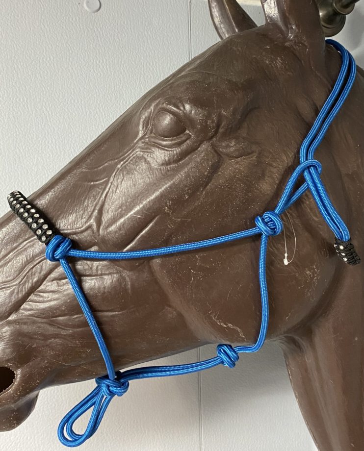 1396 Tough 1 Rope Halter with Bling, Mini
