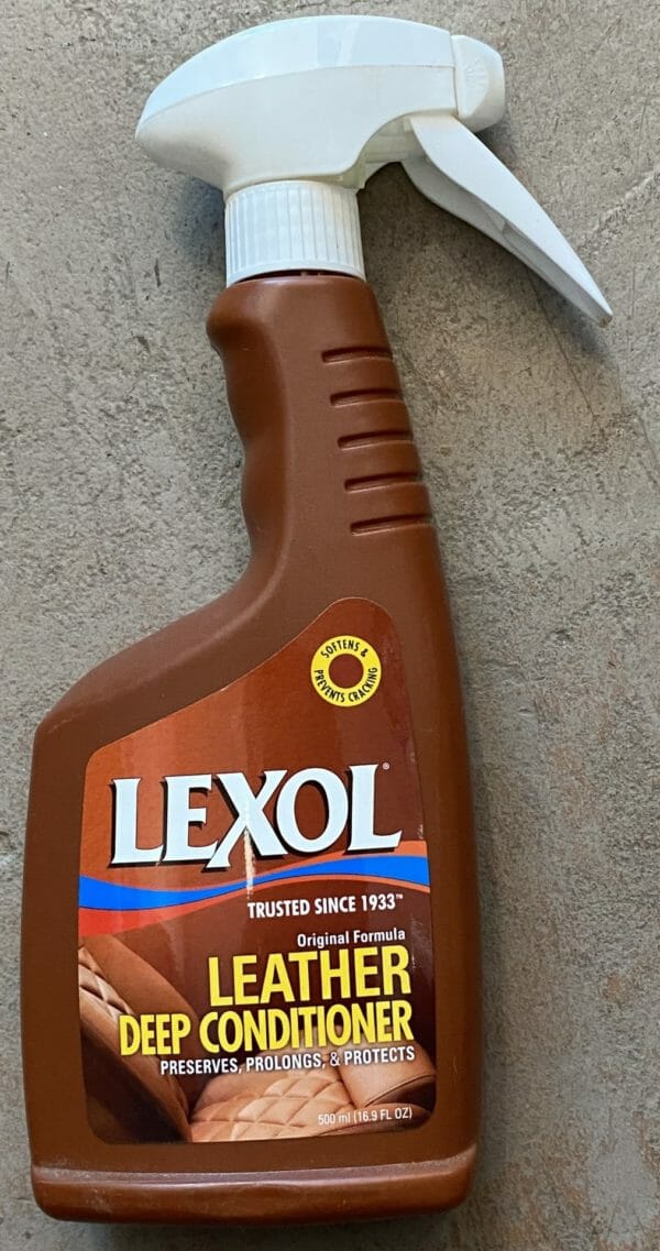 Lexol Leather Conditioner, Use on Car Leather, Furniture, Shoes