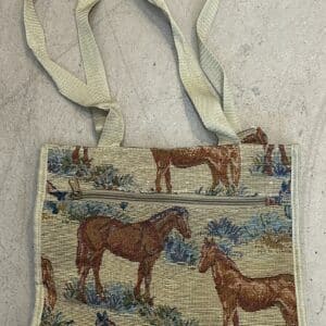 Tapestry Horse Bag