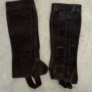 Brown Suede Half Chaps
