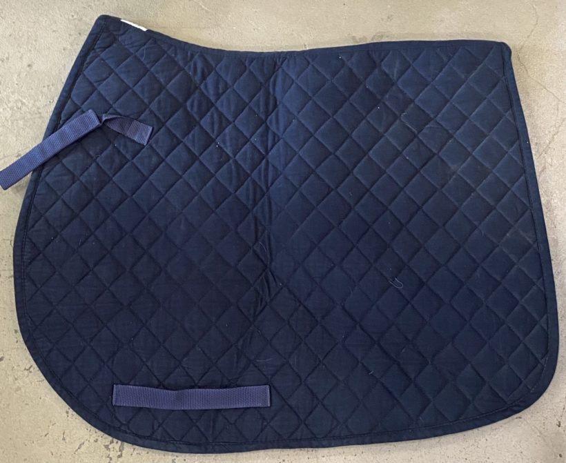 0764-5 TuffRider Quilted Saddle Pad, Dressage - The Trainer's Loft