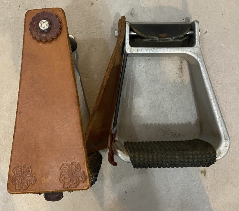 001228 Free Ride Western Safety Stirrups, L