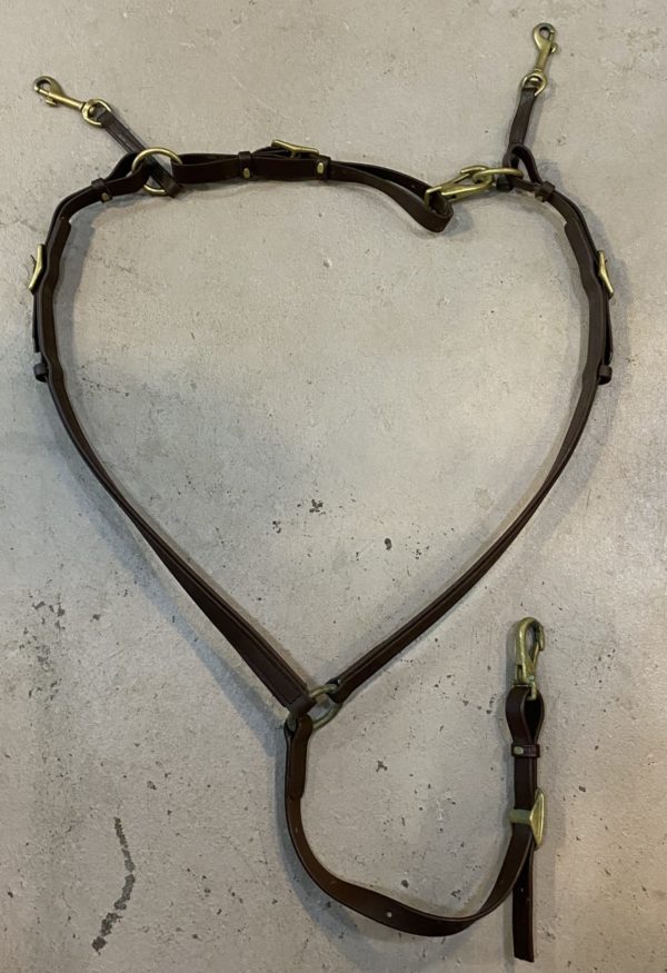 021822 Biothane Breastplate, Horse