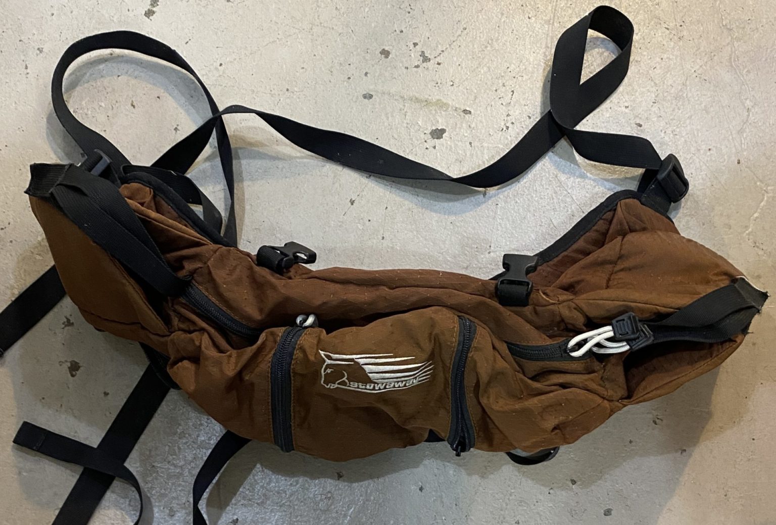 021811 Stowaway Deluxe Cantle Pack Saddlebag The Trainer's Loft