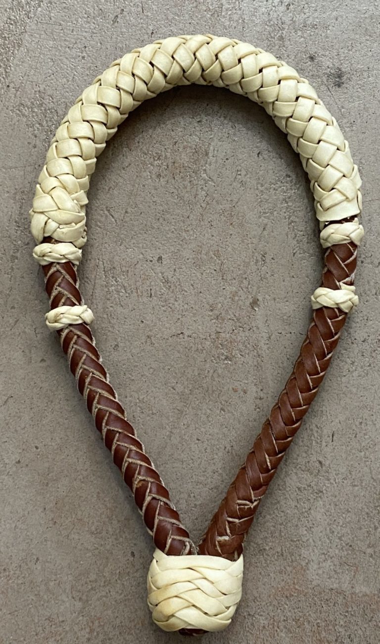 Braided Rawhide Leather Bosal, 1/2″ (028425)