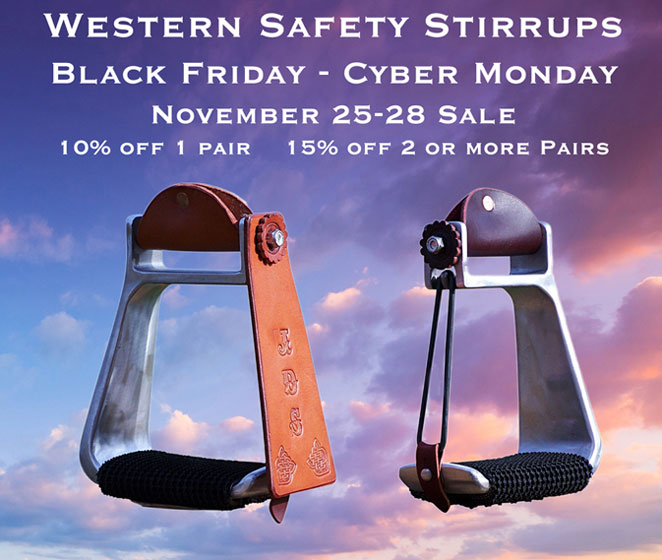 western safety stirrups black friday cyber monday sale the trainers loft
