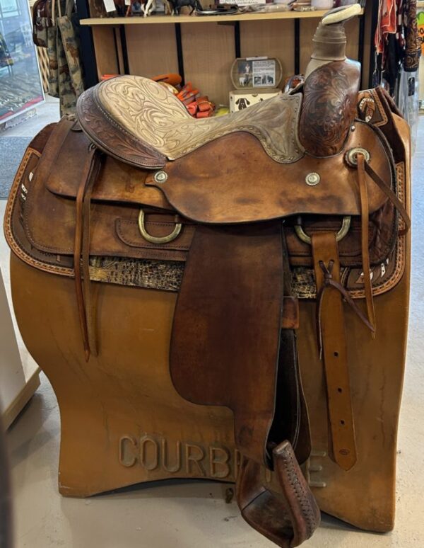 Lone Star Saddle Co. Western Saddle, 16″, FQHB (13099) The Trainer's