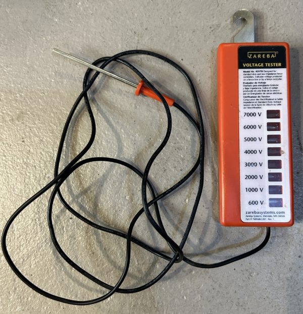 139675 Zareba Voltage Tester The Trainer's Loft