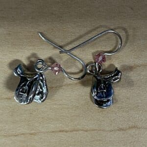 Metal Saddle Earrings