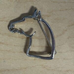 Horse Head Outline Pin