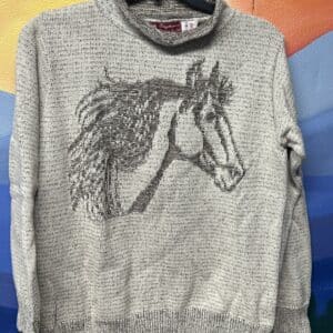 Binghamton Knitting Co Horse Head Sweater, Small