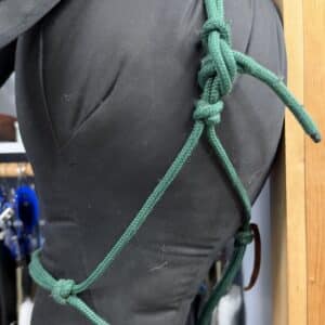 Premium Hand-Tied Rope Halter, Horse