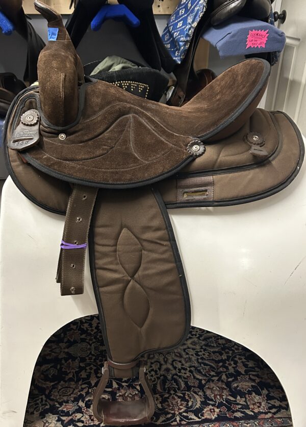 Big Horn Cordura Suede Saddle