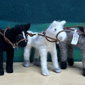 Cathy's Felted Creations - Felted Standing Horses