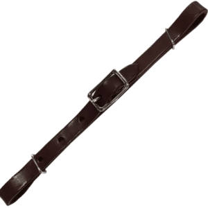 Leather Flat Curb Strap