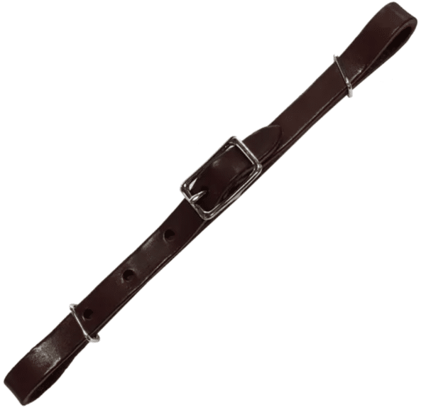 Leather Flat Curb Strap