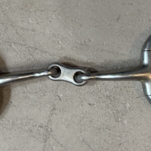 Curved French Link Eggbutt Snaffle
