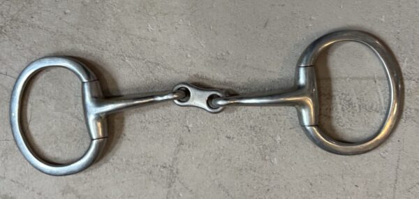 Curved French Link Eggbutt Snaffle