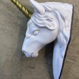 Unicorn Head Wall Mount And Magnetic Decoration