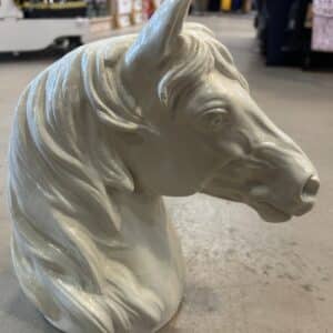 Ceramic Horse Head Decoration
