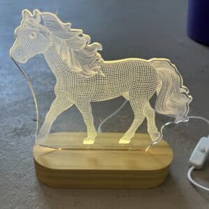 3D Horse Light