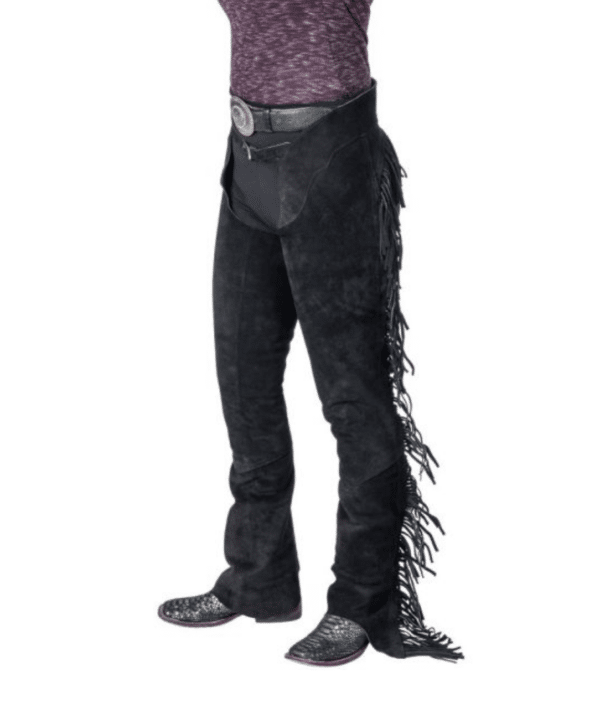 Tough1 Suede Equitation Chaps