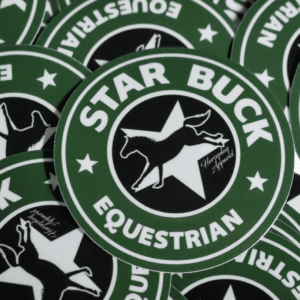 Starbuck Equestrian Sticker
