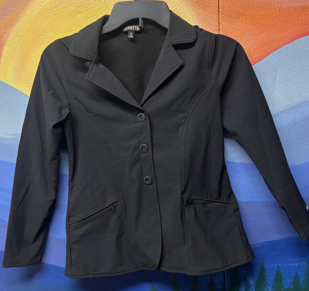 Manteau Enfant Kerrits Noir Taille XL - Occasion En Bon état, Idéal Pour L'extérieur