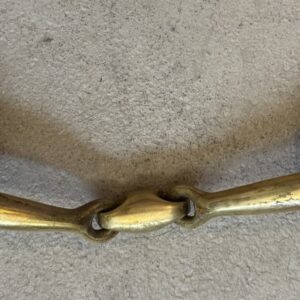 Stubben Golden Wings Loose Ring Snaffle Lozenge Bit