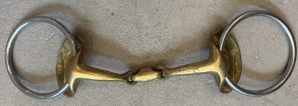 Stubben Golden Wings Loose Ring Snaffle Lozenge Bit