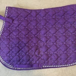 Roma Ecole Star Quilted Close Contact Saddle Pad