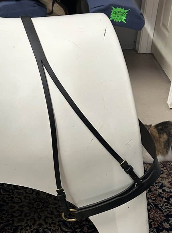 Leather Harness Breeching Strap, Horse