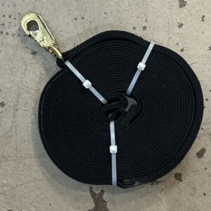 Flat Nylon Lunge Line