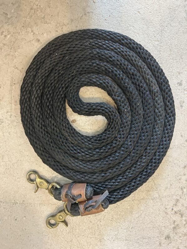 Nylon Rope Reins with Snap Clip