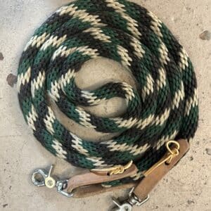 Poly Rope Reins w/ Scissor Snaps 