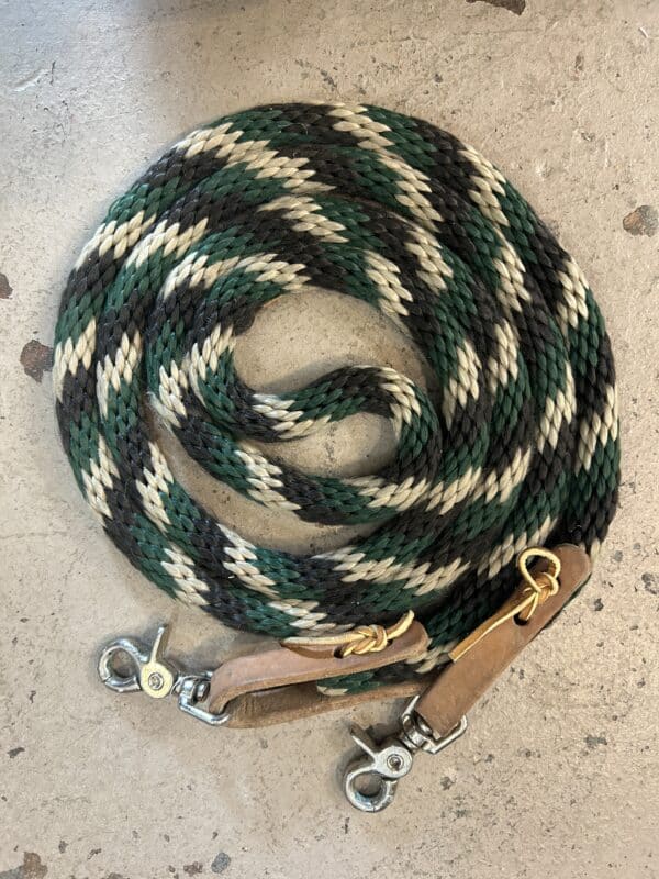 Poly Rope Reins w/ Scissor Snaps 