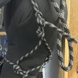 Rope Halter with Reins