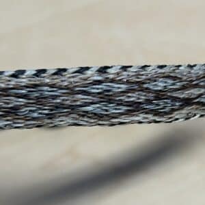 Handmade Horse Hair Hat Band Dual Diamonds