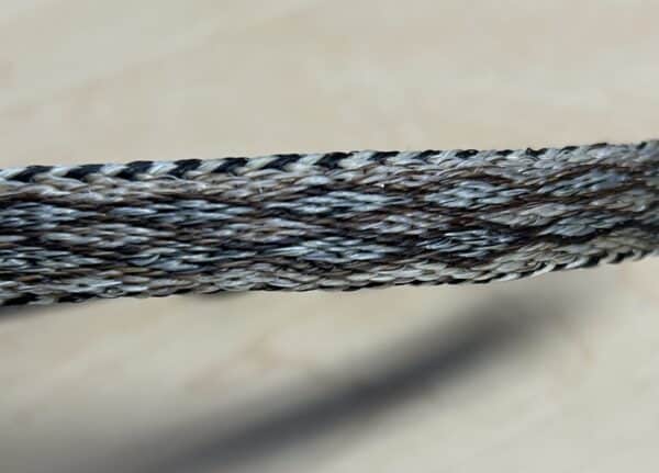 Handmade Horse Hair Hat Band Dual Diamonds
