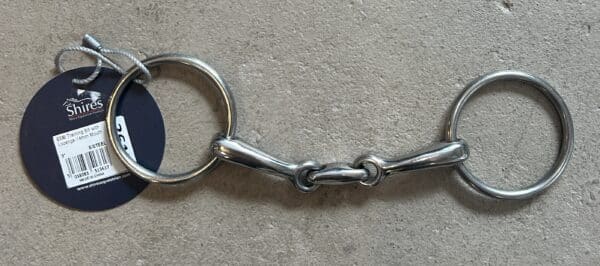 Shires Loose Ring Training Bit with Lozenge, 5"