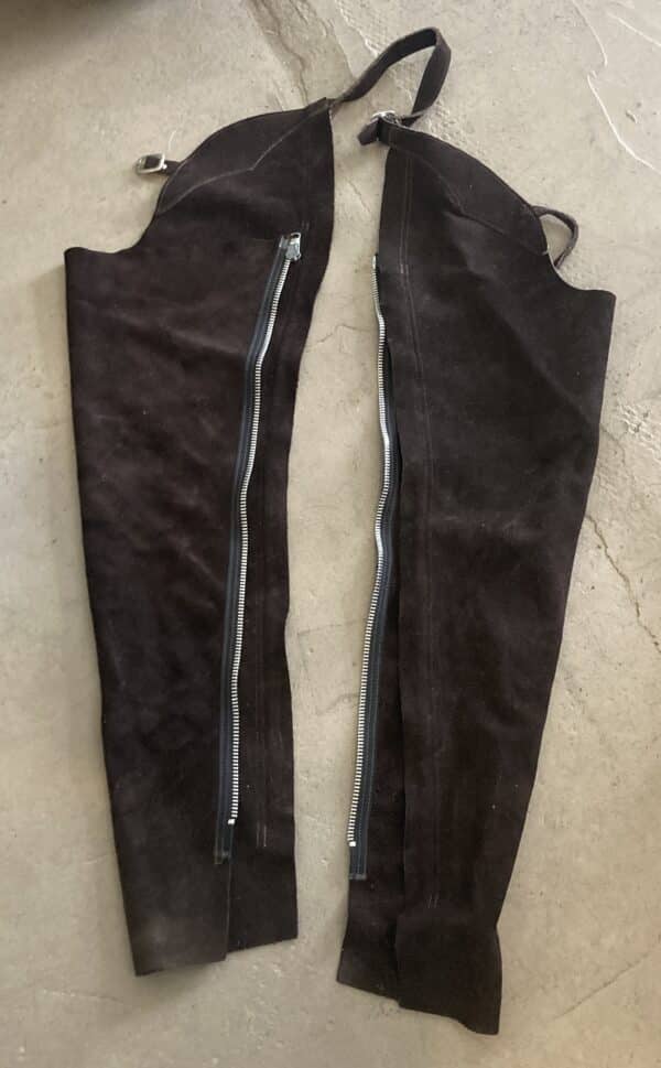 Barnstable Riding Full Suede Chaps, S