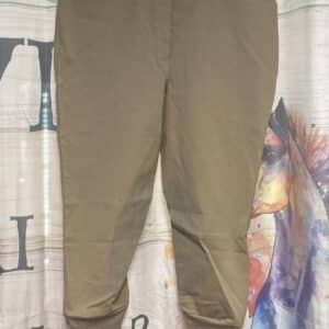 Dublin Performance Shapely Euro Seat Breech, Beige 36